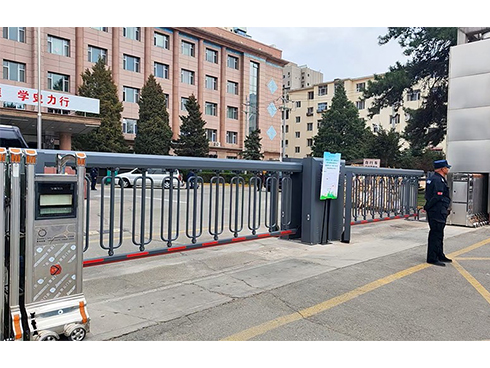呼和浩特市供電局 空降門、車輛識別安裝完畢